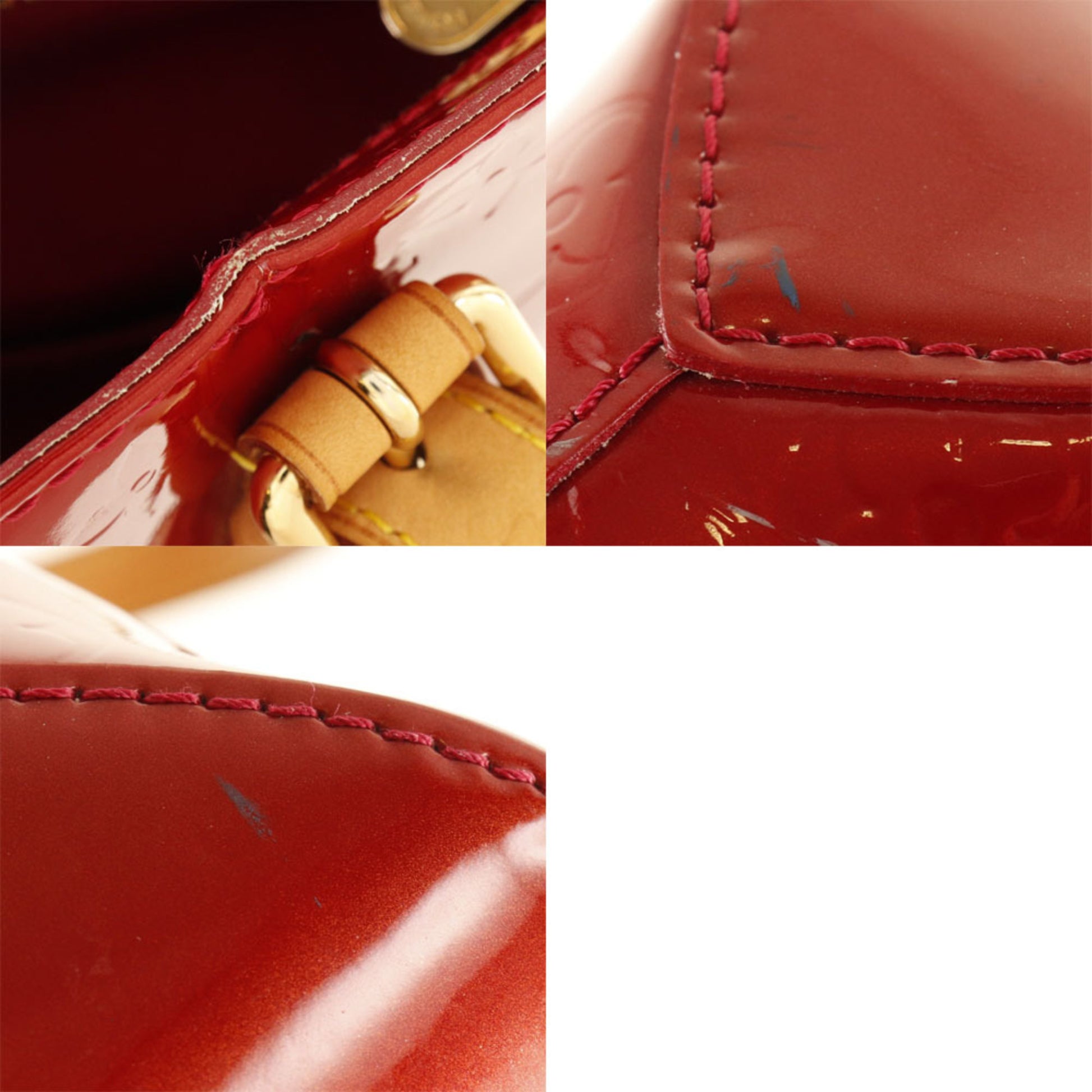 Louis Vuitton - Montana Monogram Vernis Leather Pomme D'Amour