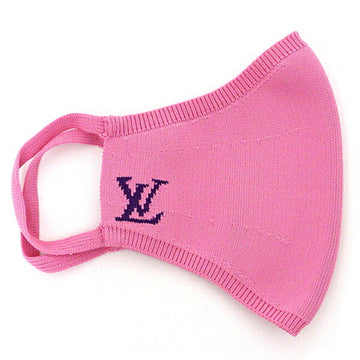 LOUIS VUITTON Mask Maille Cover Nylon Silk Pouch MP3087 Pink