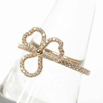 TIFFANY&Co. Paper Flower Open Diamond Ring K18PG Pink Gold Au750 Iris