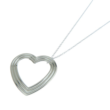 TIFFANY Heart Medium Necklace Silver Women's &Co.