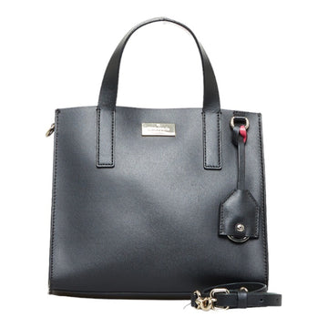 KATE SPADE handbag shoulder bag black leather ladies Spade