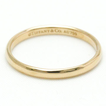 TIFFANY Wedding Band Ring Pink Gold [18K] Fashion No Stone Band Ring Pink Gold