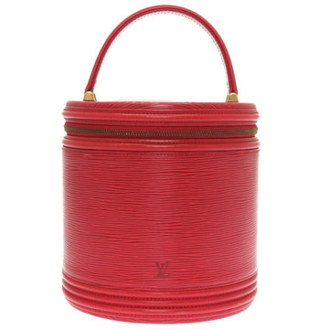 Louis Vuitton Epi Cannes Castilean Red M48037 Handbag LV