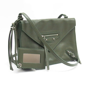 Balenciaga Paper Triple XS Shoulder Bag Khaki Green 20191121 2-SS202003