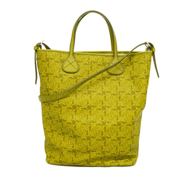 CELINEAuth  2WAY Bag Women's PVC,Leather Handbag,Shoulder Bag Green