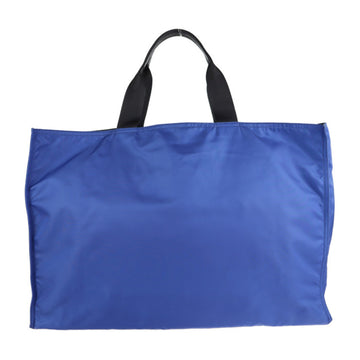 PRADA tote bag nylon blue black travel large capacity