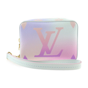 LOUIS VUITTON Truth Wapiti Spring in the City Monogram Pouch M81339 PVC Leather Pink Purple White Second Bag Clutch