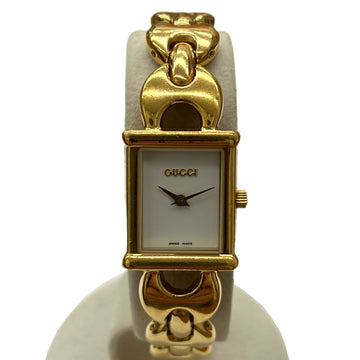 GUCCI 1800L SS Quartz Ladies Watch with Replacement Evert Gold