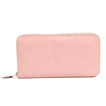 HERMES Azap Long Veau Swift Women's Swift Leather Long Wallet [bi-fold] Pink,Rose Sakura