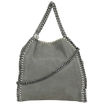 Stella McCARTNEY Chain Shoulder Bag Gray Silver Falabella 371223 Pochette STELLA Handbag Ladies