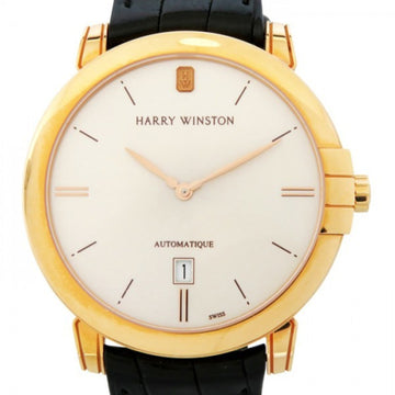 HARRY WINSTON midnight automatic MIDAHD42RR001 champagne dial watch men's
