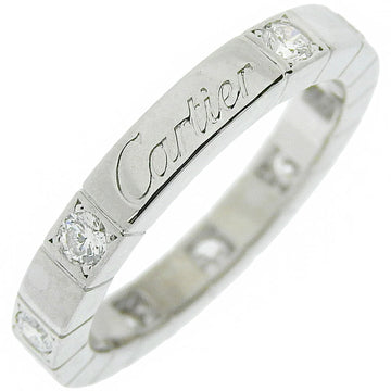CARTIER Lanieres Ring K18 White Gold x Diamond Approx. 4.6g Women's I222323011