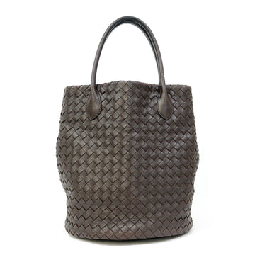 BOTTEGAVENETA Bottega Veneta Handbag Intrecciato Tote Bag Brown Women's Leather