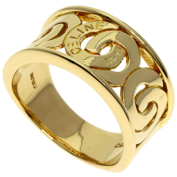 CELINE Ring K18 Yellow Gold Women's