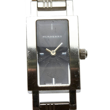 BURBERRY watch BU4207 quartz black dial stainless steel ladies