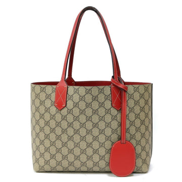 Gucci Shoulder Bag GG Tote Gray Ladies