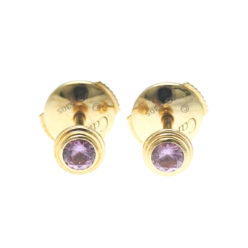 CARTIER Saphirs Legers Sapphire Pink Gold [18K] Stud Earrings Pink Gold