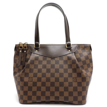 LOUIS VUITTON Westminster PM Women's Tote Bag N41102[] Damier Ebene Brown Red