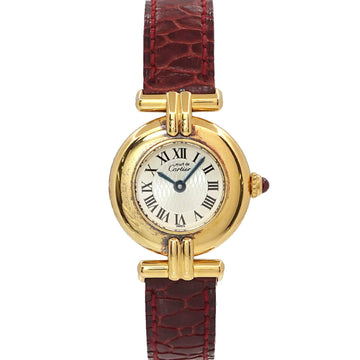 CARTIER Must Colise Vermeil W1010595 150th Anniversary Limited to 1847 Ladies Watch Quartz