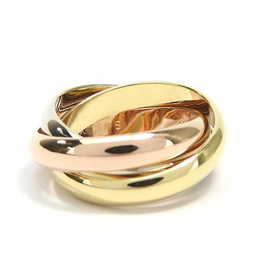 CARTIER Trinity Ring Three Colors Size 49 No. 9 Approx. 10.0g Gold 750 K18 YG WG PG Yellow White Pink Ladies Accessories ring