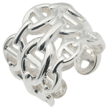HERMES Shane D'ancle Anchenee GM Silver 925 No. 13.5 Women's Ring