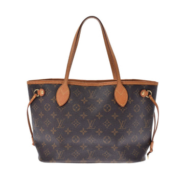 Louis Vuitton Monogram Neverfull PM Brown M40155 Women's Canvas Handbag