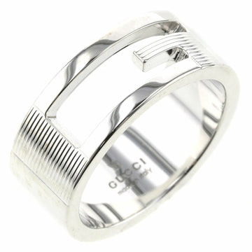 Gucci Ring Branded G Width Approx. 8mm Silver 925 Upper No. 13 Lower 14.5 Men's GUCCI