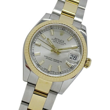 ROLEX Datejust 178273 G number watch ladies men's automatic winding AT stainless steel SS gold YG combination polished