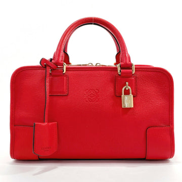 LOEWE Amazona 28 Handbag Leather Women's Red