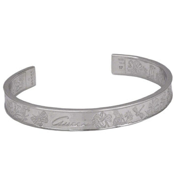 Gucci Bangle Silver Ag 925 GUCCI Bracelet Breath Hibiscus Butterfly Flower Dragonfly Unisex