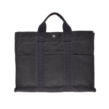 Hermes Yale Line MM Gray Unisex Canvas Tote Bag