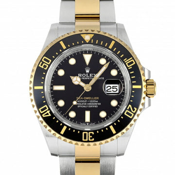 ROLEX sea dweller 126603 black dial watch men