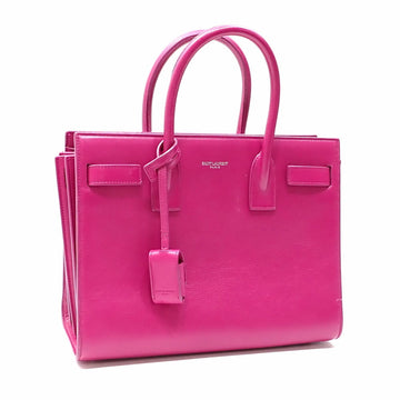 SAINT LAURENT handbag sac de jour baby ladies purple leather 398710