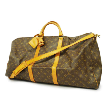 Sold-LOUIS VUITTON Monogram Keepall Bandouliere 60 Boston Bag w/Strap –  Preloved Lux
