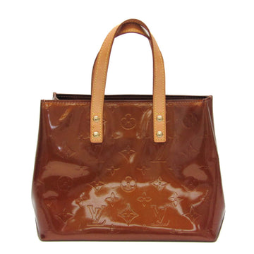 LOUIS VUITTON Vernis Reade PM M91146 Women's Handbag Bronze