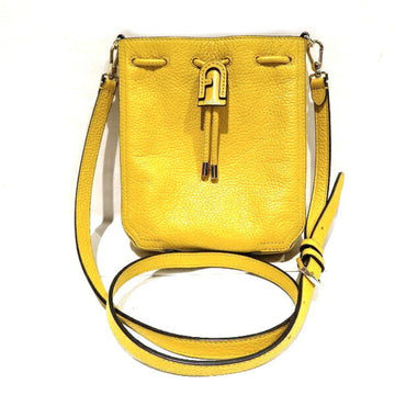 FURLA Athena Mini Bag Yellow Shoulder Ladies