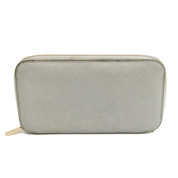 Valextra, Small Wallet with Coin Purse, Smokey London Grey