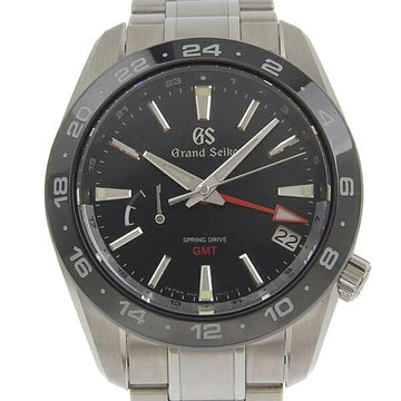 SEIKO GS Spring Drive GMT Men's Automatic 9R66-0BB0 SS