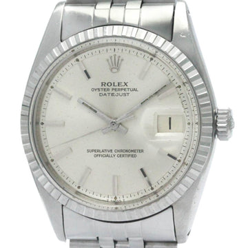 ROLEXVintage  Datejust 1603 Stainless Steel Automatic Mens Watch BF565427