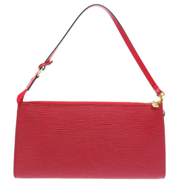 Louis Vuitton Epi Pochette Accessory Red M52947 Handbag 0193 LOUIS VUITTON