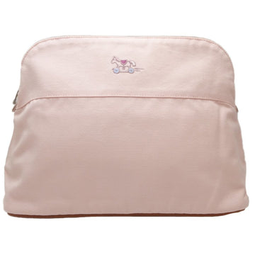 HERMES Bolide Pouch TGM Cotton Baby Pink 180020