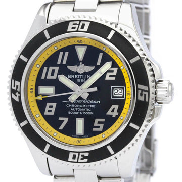 BREITLINGPolished  SuperOcean 42 Steel Automatic Mens Watch A17364 BF560319