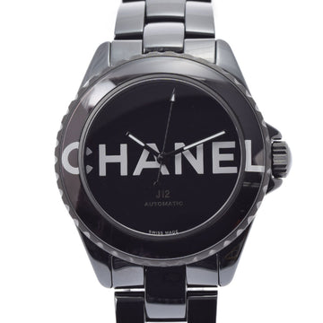Chanel J12 Wanted de H7418 men's black ceramic watch self-winding dial