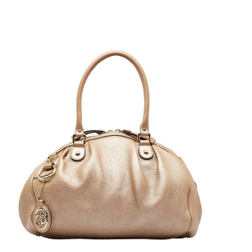 GUCCI handbag shoulder bag 2WAY 223974 pink leather ladies