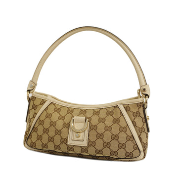GUCCIAuth  GG Canvas Handbag 130939 Women's Handbag Beige,Ivory