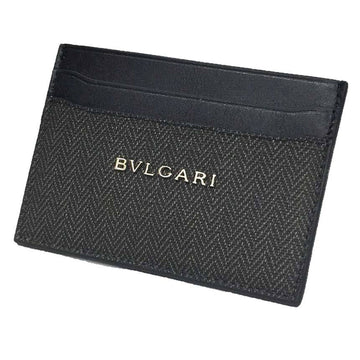 BVLGARIBulgari  Card Case mens Weekend 32584 case Pass  Wallet Men's