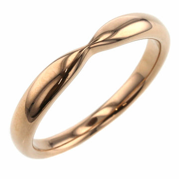 TIFFANY Ring Harmony Wedding Band Width Approx. 3mm K18 Pink Gold No. 9 Ladies &Co.