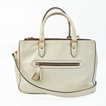 J&M DAVIDSON Mini Ingrid Women's Leather Handbag,Shoulder Bag Off-white