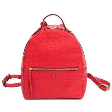 TORY BURCH Women's Leather Backpack Red Color