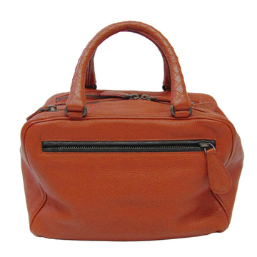 BOTTEGA VENETA Intrecciato Women's Leather Handbag Brown